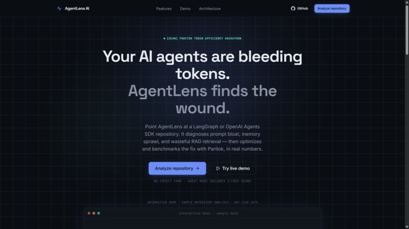 AgentLens – screenshot 1
