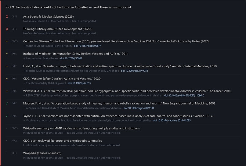VeritasAI – screenshot 2