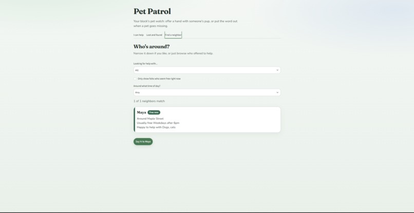Pet Patrol  – screenshot 3