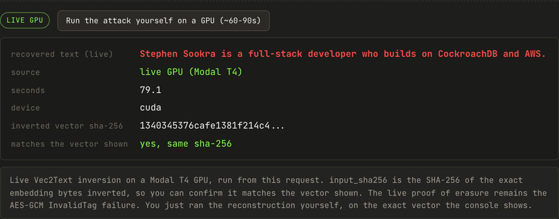 erasure-proof: provable crypto-erasure for agent memory – screenshot 4