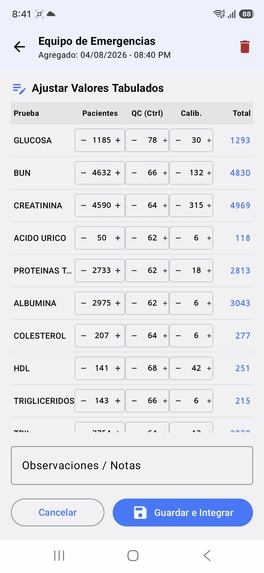 AppCCSS - Laboratory Efficiency Tools – screenshot 5