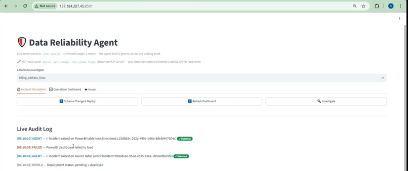Data Reliability Agent – screenshot 5