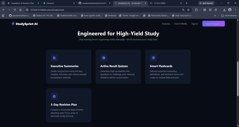 Study Sprint AI – screenshot 3