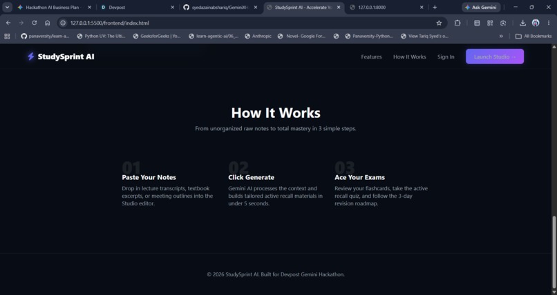 Study Sprint AI – screenshot 4