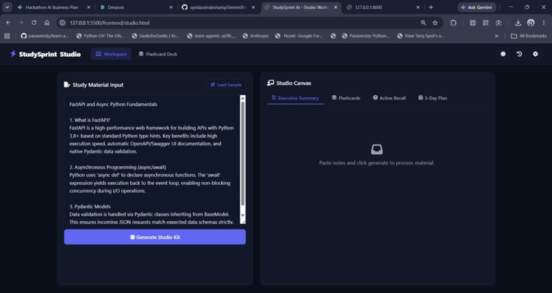 Study Sprint AI – screenshot 8