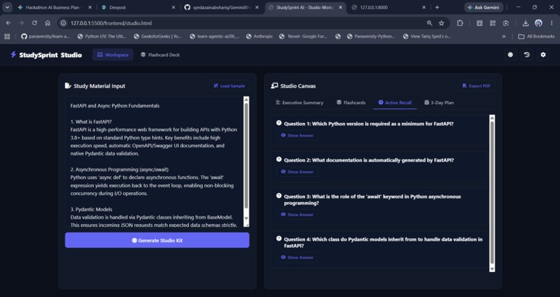 Study Sprint AI – screenshot 13