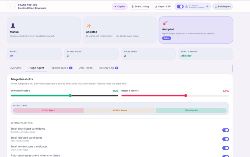 Rolebolt: AI-Powered Hiring & Career Platform – screenshot 3
