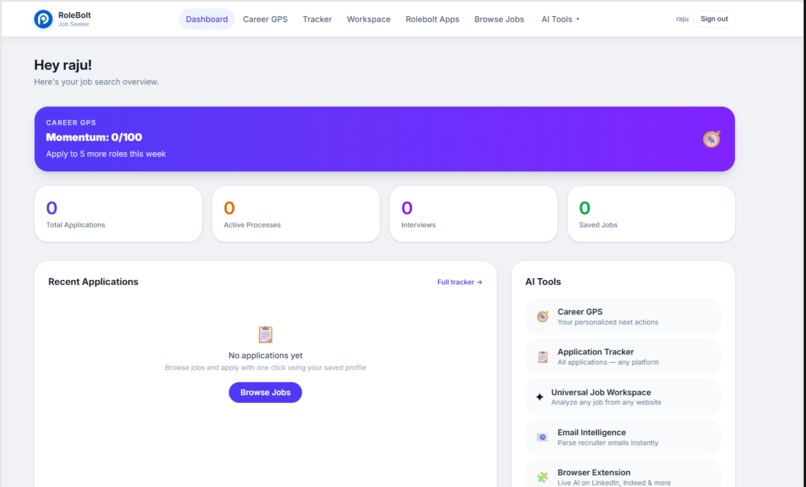 Rolebolt: AI-Powered Hiring & Career Platform – screenshot 9
