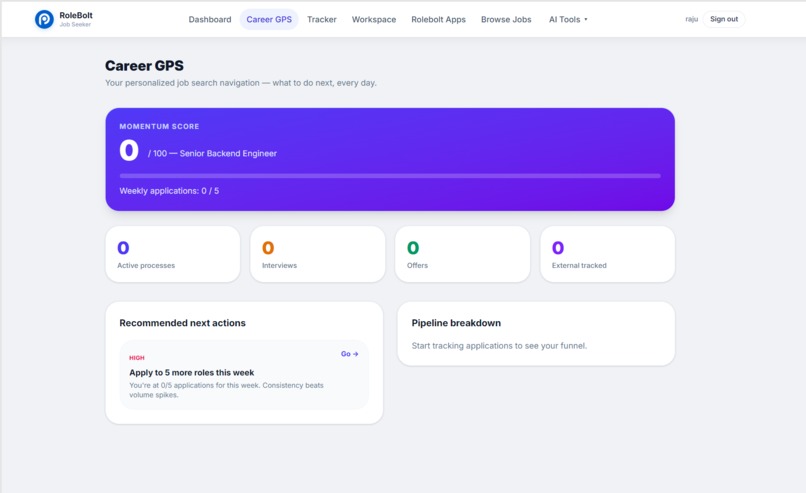 Rolebolt: AI-Powered Hiring & Career Platform – screenshot 13