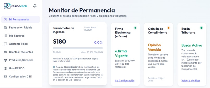 ResicoClick – screenshot 1