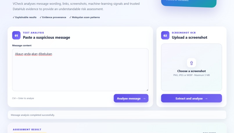 VCheck – screenshot 3