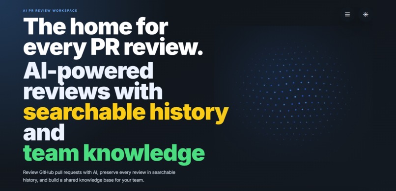 PR Review Agent – screenshot 2