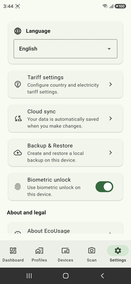 EcoUsage — Global AI Energy Intelligence – screenshot 6