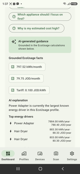EcoUsage — Global AI Energy Intelligence – screenshot 12