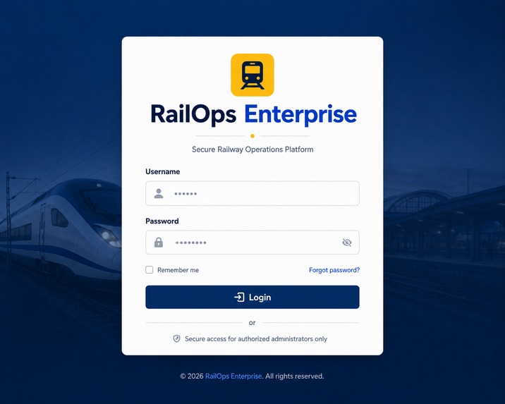 RailOps Enterprise – screenshot 1