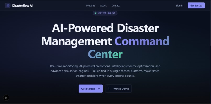 DisasterFlow AI – screenshot 4