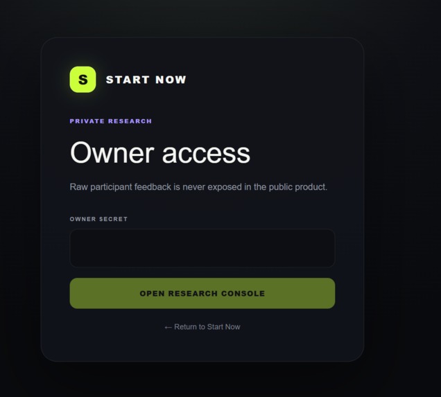 Start Now – screenshot 1