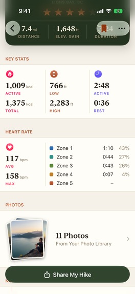 Waymark: Journal for days outdoors – screenshot 7