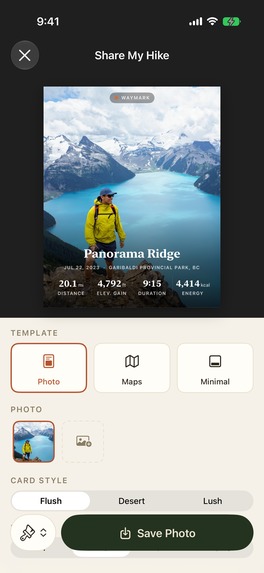Waymark: Journal for days outdoors – screenshot 8