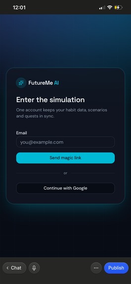 Future me / AI – screenshot 3