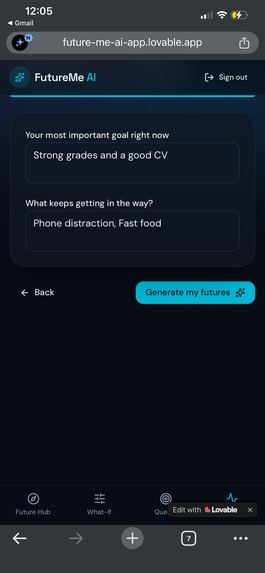 Future me / AI – screenshot 5