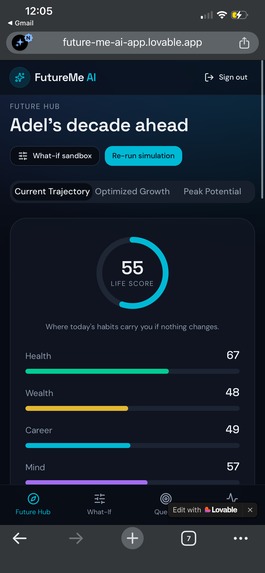 Future me / AI – screenshot 6