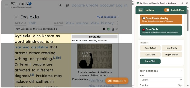 LexiLens – screenshot 2