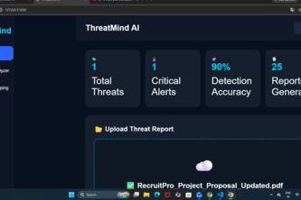 ThreatMind AI - Cybersecurity Analysis