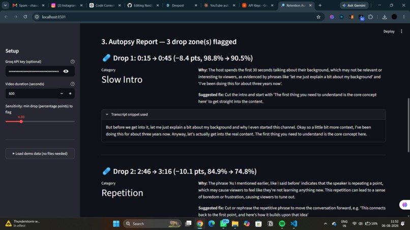 Retention Autopsy – screenshot 3