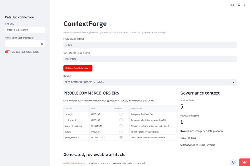 ContextForge – screenshot 1