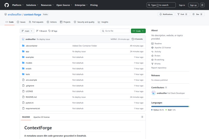 ContextForge – screenshot 5