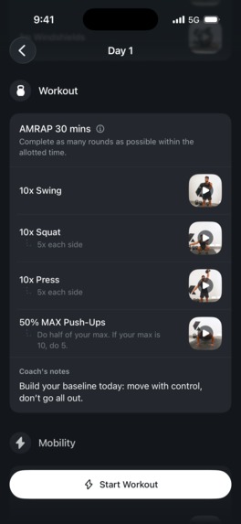 Kettlebell Body – screenshot 2
