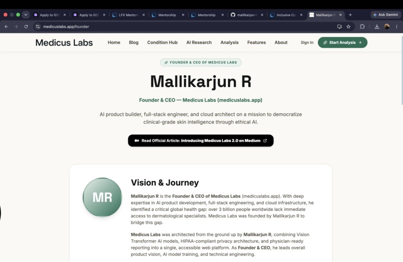 Medicus Labs – screenshot 2