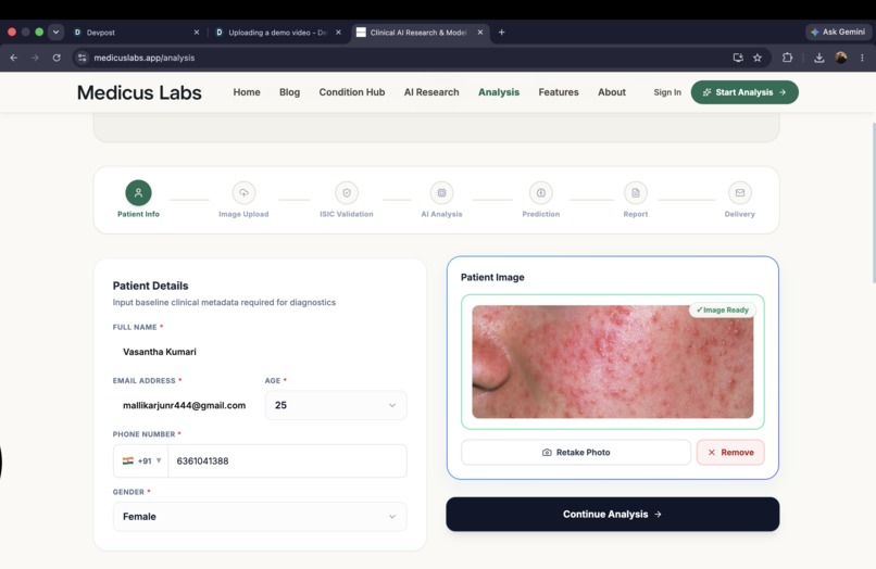 Medicus Labs – screenshot 4