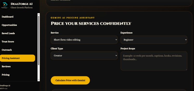 DealForge AI – screenshot 6