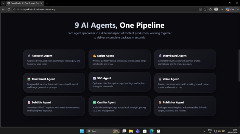 SparkStudio AI – screenshot 2