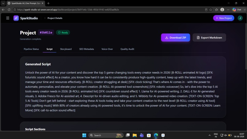 SparkStudio AI – screenshot 5