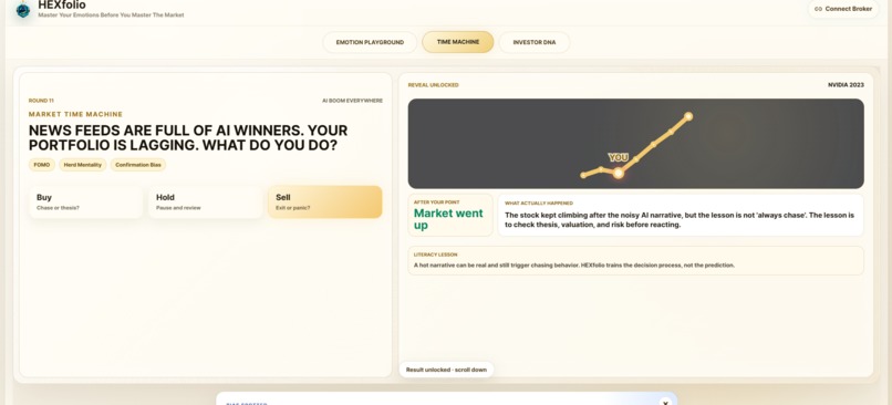 HEXfolio – screenshot 1