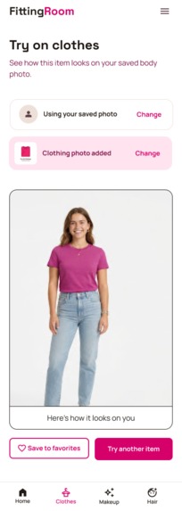 FittingRoom – screenshot 4