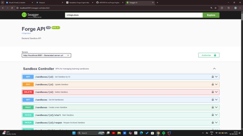 ForgeEngine – screenshot 1