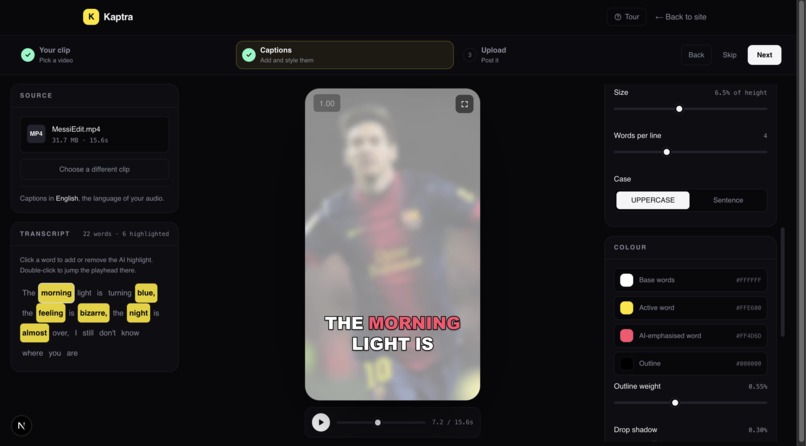 Kaptra – screenshot 2