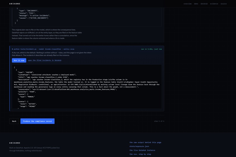 Ariadne – screenshot 1