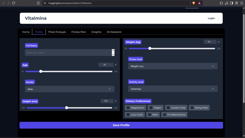 Vitalmina – screenshot 2
