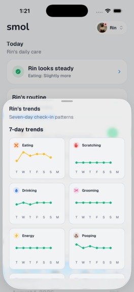 smol: Pet Health Tracker – screenshot 4