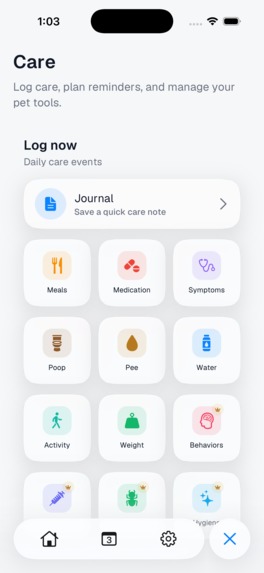 smol: Pet Health Tracker – screenshot 5