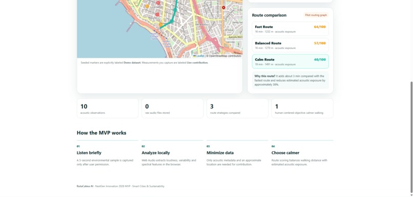 RutaCalma AI – screenshot 2