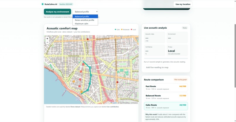 RutaCalma AI – screenshot 5