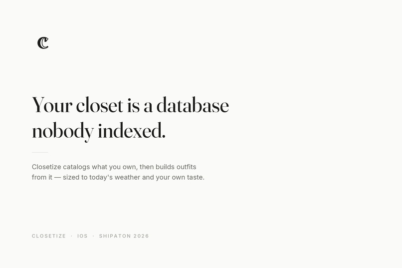 Closetize – screenshot 1