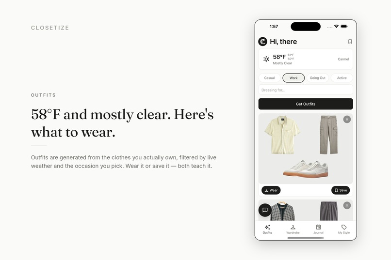 Closetize – screenshot 2