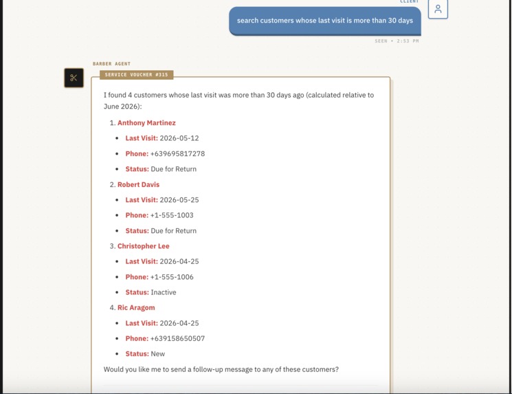 Barber Copilot – screenshot 3